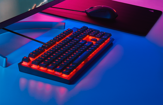 Bàn phím Corsair K60 PRO-Mx VIOLA-Red Led/CH-910D029-NA